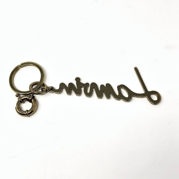 LANVIN Paris logo writing keychain / keyring - Picture 3 of 6